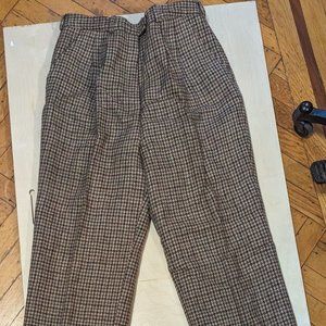 Vintage 80's wool suit pant